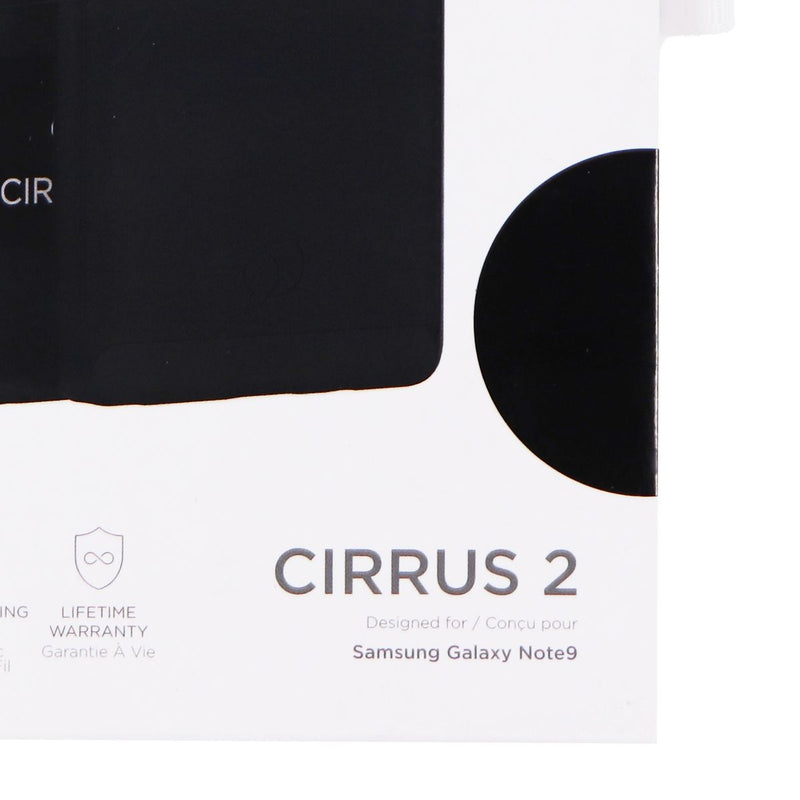 Nimbus9 Cirrus 2 Dual Layer Case for Samsung Galaxy Note9 - Matte Black/Red