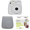Fujifilm Instax Mini 9 Instant Camera - Smokey White