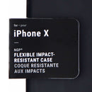 Incipio NGP Flexible Impact-Resistant Gel Case for Apple iPhone Xs/X - Smoke
