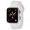 Apple Watch Series 4 (A1975) GPS + Cell - 40mm Silver Aluminum/White Sport Band