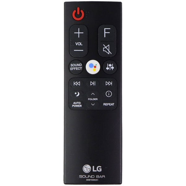 LG  Remote Control (AKB75595351) for Select LG Sound Bars - Black