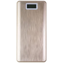 Smart Mobile Power 20,000mAh Portable Dual USB 3.1A PowerBank - Gold/White