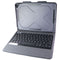 ZAGG Rugged Messenger Backlit Keyboard Case for Apple iPad Pro 10.5 - Gray/Black