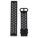 Replacement Wrist Band for Fitbit Versa / Versa 2 Tracker - Large - Black Sport