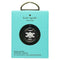Kate Spade New York Universal Ring Stand - Black / White Stripes w/ Spade