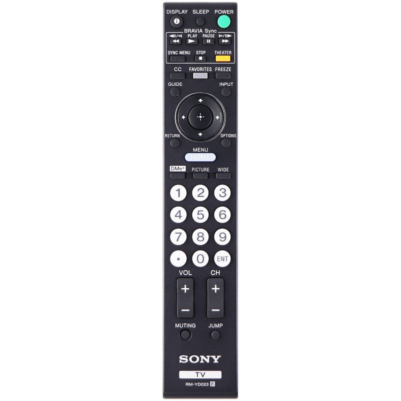Sony Remote Control (RM-YD023) for Select Sony TVs - Black