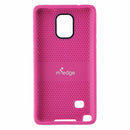 M-Edge Echo Hybrid Case for Samsung Galaxy Note4 - Pink / Multi Ribbon