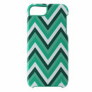 M-Edge Echo Hybrid Case for Apple iPhone 5/5s/SE - Light Green / White Zig Zags