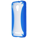 MetroPCS Gel Case for Alcatel One Touch Fierce - Blue/Clear
