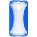 MetroPCS Gel Case for Alcatel One Touch Fierce - Blue/Clear