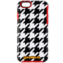 M-Edge LoudMouth Hybrid Case for Apple iPhone 6/6s - Black/White/Red Houndstooth