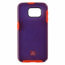 M-Edge Glimpse Hybrid Case for Samsung Galaxy S6 - Translucent Purple / Red