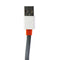 Ventev (3-Ft) Micro-USB and Lightning 8-Pin Switch Tip USB Cable - Gray/Orange