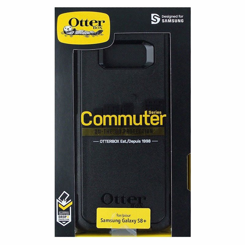 OtterBox Commuter Case Cover for Samsung Galaxy S8+ (Plus) Smartphone - Black