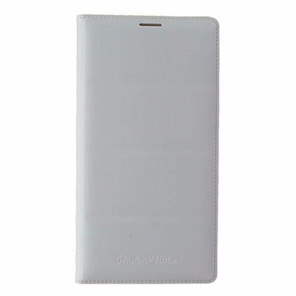Samsung Flip Wallet Cover for Galaxy Note4 - White