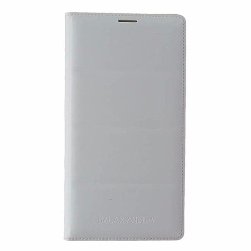 Samsung Flip Wallet Cover for Galaxy Note4 - White