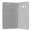 Samsung Wallet Flip Cover Case for Samsung Galaxy Core LTE - White