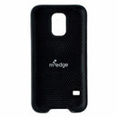 M-Edge Echo Hybrid Case Cover for Samsung Galaxy S5 - Black / White Flowers