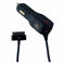 Ventev Dashport Car Charger with Apple 30-Pin Connector and Extra USB Port -Gray