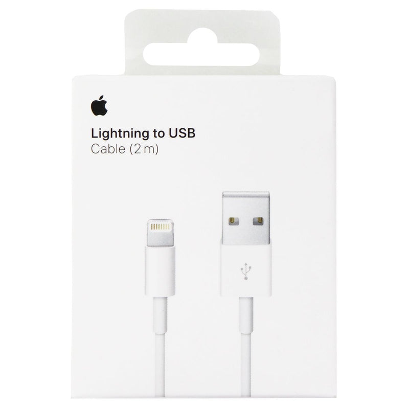 Apple (2m/6.6-Ft) 8-Pin to USB Charge/Sync Cable for iPhone/iPad/iPod - White