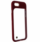 Milk & Honey Mono Case for Apple iPhone SE (2nd Gen) and 8 / 7 - Dark Red/Clear