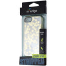 M-Edge Stripped Hybrid Case for Apple iPhone SE/5s/5 - Clear/Gold Flakes