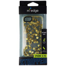 M-Edge Stripped Hybrid Case for Apple iPhone SE/5s/5 - Clear/Gold Flakes