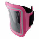 MyBat Workout Armband for HTC HD2 / Evo 4G / iPhones 4 and 5 - Pink / Black