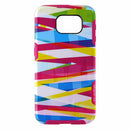M-Edge Echo Hybrid Case for samsung Galaxy S6 - Pink / Multi Ribbon