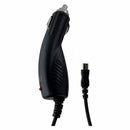 iCella Mini-USB Coiled Car Charger - Black