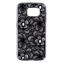 M Edge Glimpse Series Hybrid Case for Samsung Galaxy S6 - Black Lace
