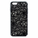 OEM M-Edge Glimpse Hybrid Case for iPhone 6 Plus 6s Plus - Black / Clear Flowers
