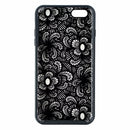OEM M-Edge Glimpse Hybrid Case for iPhone 6 Plus 6s Plus - Black / Clear Flowers