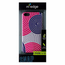 M-Edge Snap Series Hardshell Case for Apple iPhone 5/5s/SE - Pink / Purple Dots