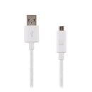 Verizon (CABMICRWHT-M) 4Ft Micro-USB Braided Charge and Sync Cable - White