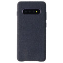 Verizon Hardshell Fabric Phone Case for Samsung Galaxy S10+ (Plus) - Blue