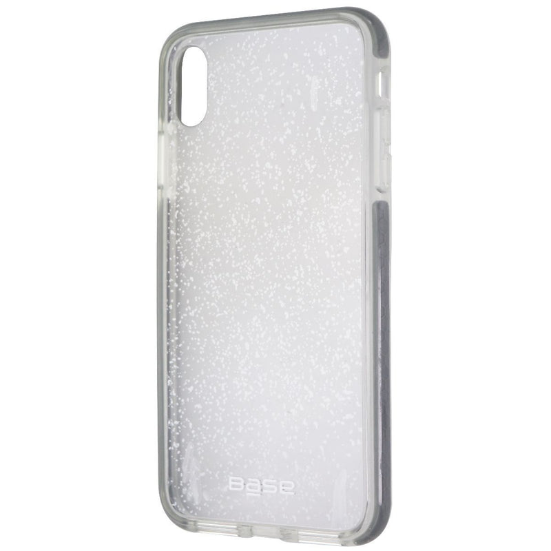 Base Border Line Series Case for Apple iPhone Xs Max - Clear/Gray Specks