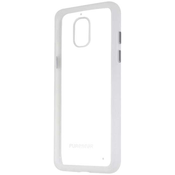 PureGear Slim Shell Hybrid Case for Samsung Galaxy J3 (2018) - Clear