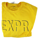 Express T-Shirt - M Medium - Yellow / EXPR Logo