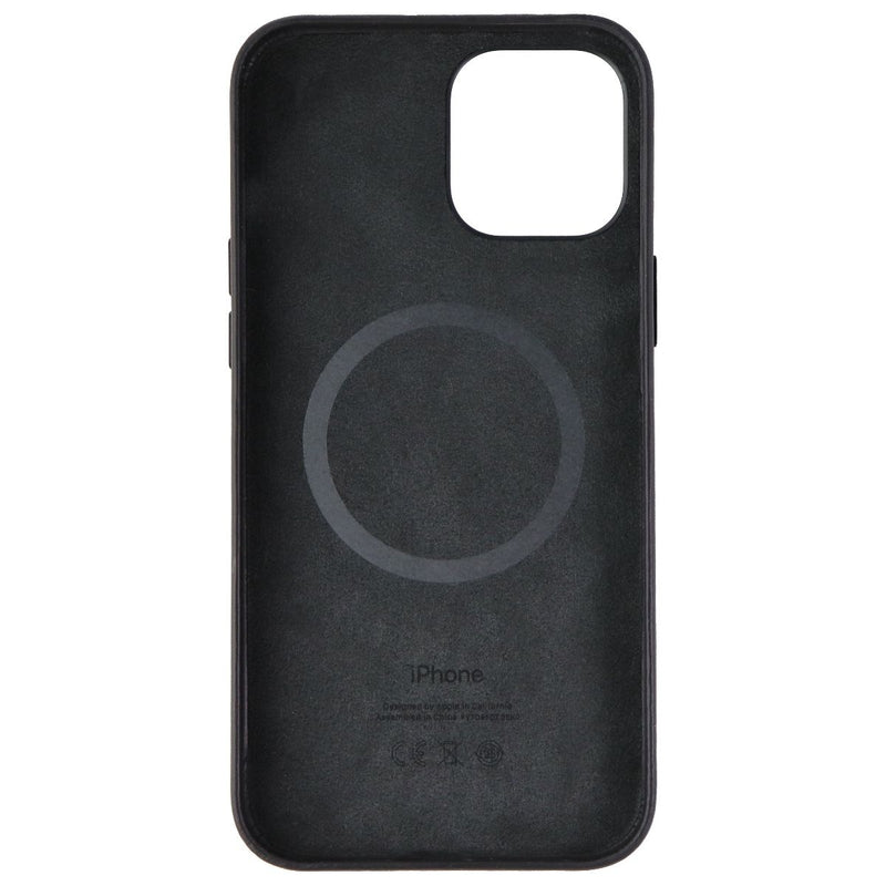 Apple Leather Case for MagSafe for iPhone 12 Pro Max - Black