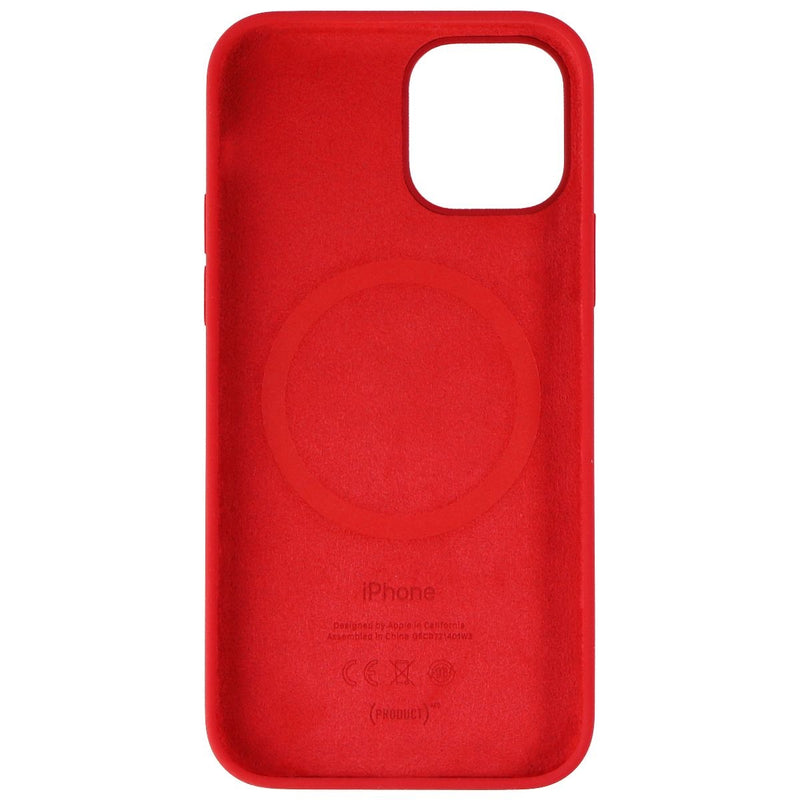 Apple Silicone Case for MagSafe for iPhone 12 Pro and iPhone 12 - Red