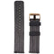 Replacement Wrist Band for Fitbit Versa and Versa 2 - Gray / Gold Clasp
