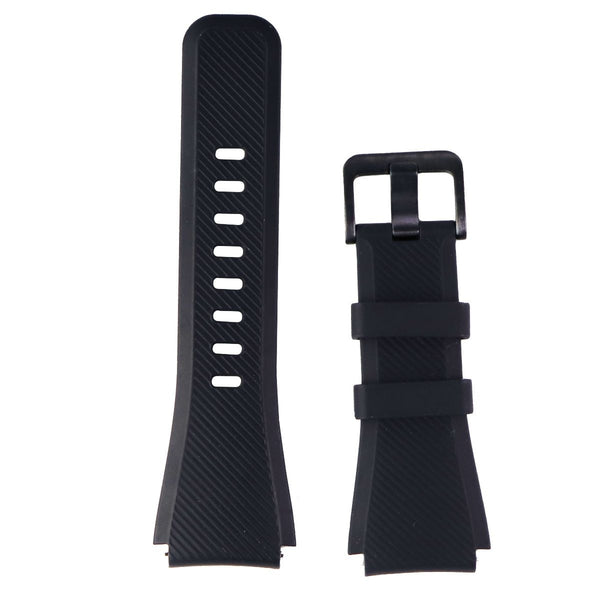 Samsung Gear S3 Silicone Replacement Band (22mm) - Dark Gray SMALL - (ET-YSU76)
