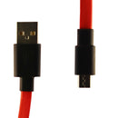 AT&T (L2JH5U64) 4Ft Charge and Sync Cable for Micro USB Devices - Red / Black