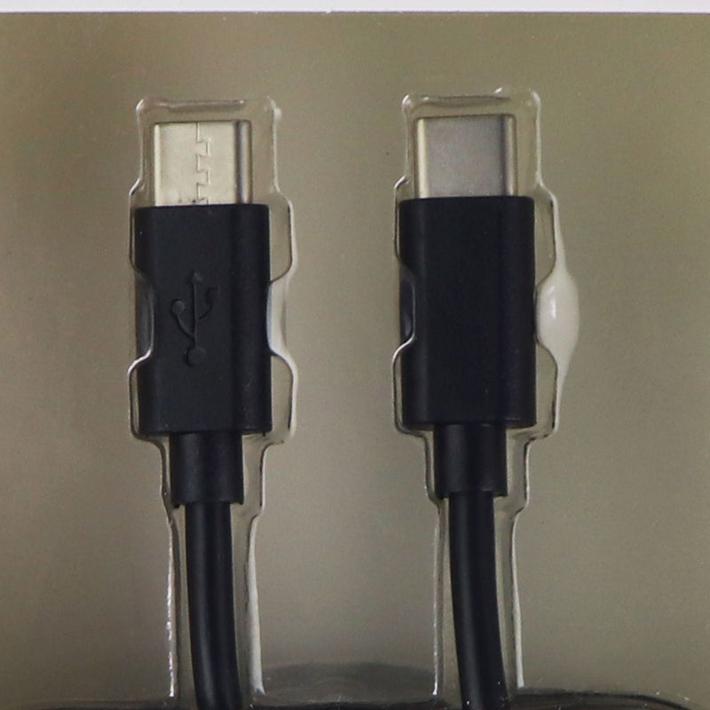 Infinitek 10-Foot (USB-C) to (USB-C) Charge & Sync Cable - Black