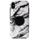 Otter + Pop Symmetry Series Case for Apple iPhone XS Max - White Marble