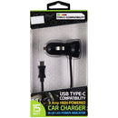 Cellet High Powered Car Charger For USB Type C Devices 3A - Black