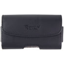 Reiko Universal Pouch Case for up to (4.5-inch) Phones and More - Black