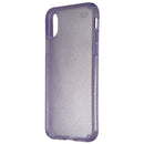 Speck Presidio Clear + Glitter Case for Apple iPhone Xs/X - Geode Purple/Glitter