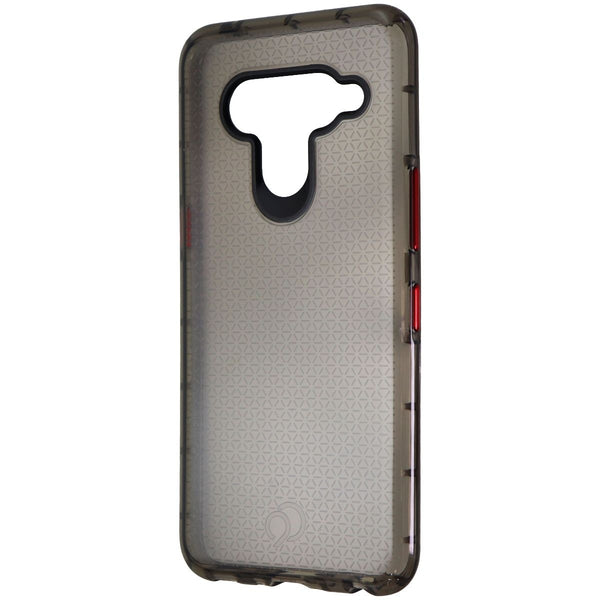Nimbus9 Phantom 2 Series Gel Case for LG V50 ThinQ - Carbon (Gray) / Red